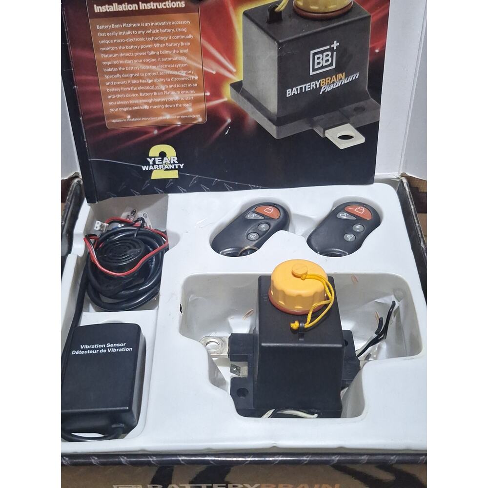 Battery Brain Platinum Remote Battery Disconnect Anti Theft System- Complete - Picture 4 of 5